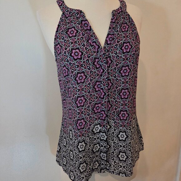 Sanctuary Print Halter Tank - Picture 5 of 15